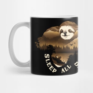 Sleep All Day Mug